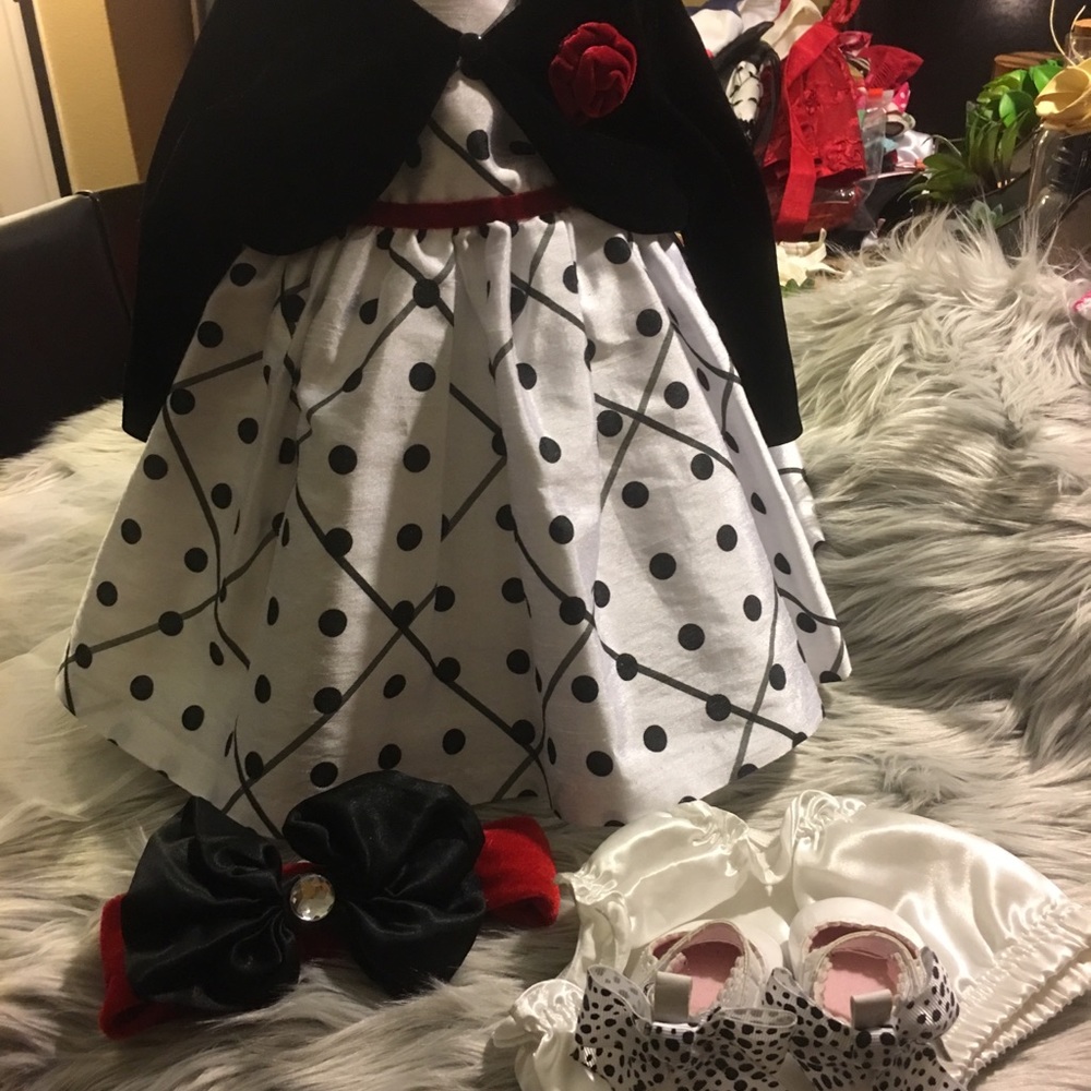 Baby girl dress set 3 month